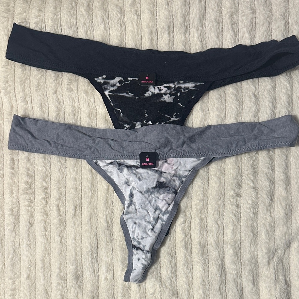 Marble thongs!